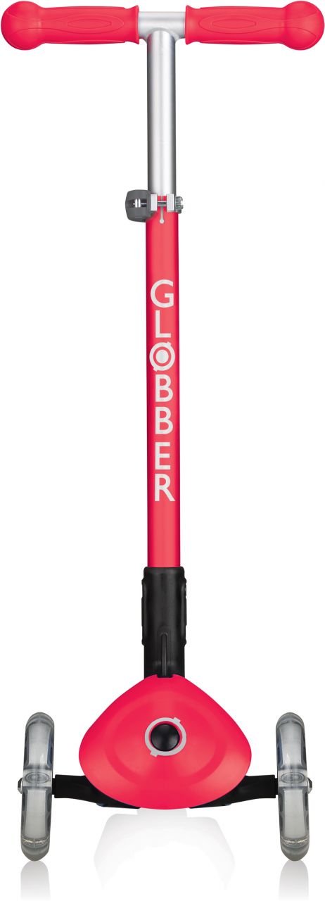 Globber Mini Scooter | Primo Foldable | Anodized T-Bar | Rot