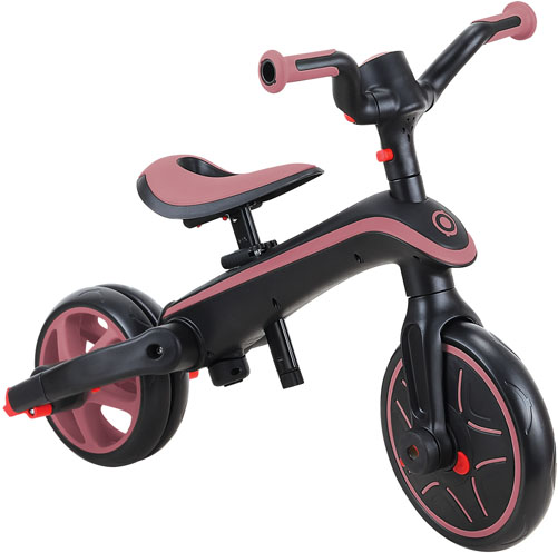Globber Laufrad / Dreirad | Trike Explorer 4 in 1 Foldable | Deep Pastel Pink