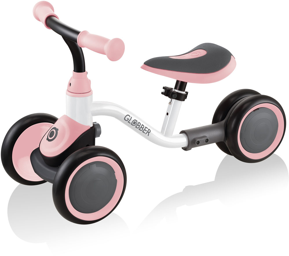 Globber | Learning Bike | White-pastel pink